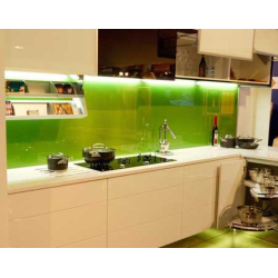 Panel szklany/ szkło dekoracyjne do kuchni, szafy, szafek kuchennych - szkło hartowane ESG 8mm lacobel kolor RAL, dł. 2,8 mb