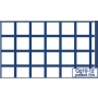 Blacha perforowana Qg10-12 oczka kwadratowe, stal nierdzewny AISI 304