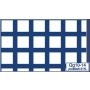 Blacha perforowana Qg10-14 oczka kwadratowe, stal nierdzewny AISI 304