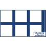 Blacha perforowana Qg20-25 oczka kwadratowe, stal nierdzewny AISI 304