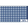 Blacha perforowana Qg3-5 oczka kwadratowe, stal nierdzewny AISI 304