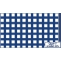 Blacha perforowana Qg4-7 oczka kwadratowe, stal nierdzewny AISI 304