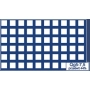 Blacha perforowana Qg5-7,5 oczka kwadratowe, stal nierdzewny AISI 304