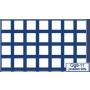 Blacha perforowana Qg8-11 oczka kwadratowe, stal nierdzewny AISI 304