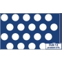 Blacha perforowana Rv9-14 oczka okrągłe po skosie/ układ mijany 60 st, stal nierdzewny AISI 304