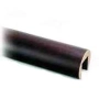 Pochwyt drewniany Ø42,4 mm wyprofilowany wew. 24x24 mm, dąb bejcowany 30 kolorów, dł. 2,5 mb