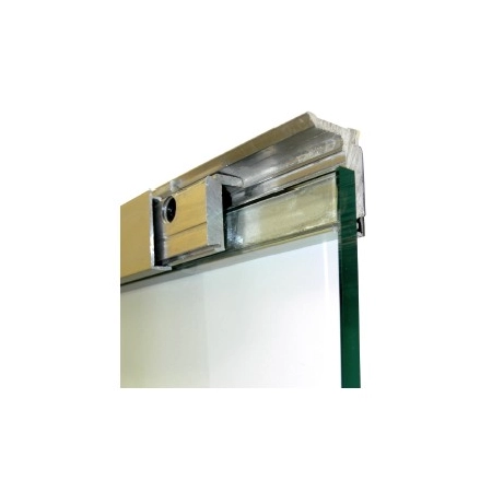 ALUMINIOWA LISTWA MONTAŻOWA PODŁOGA/SUFIT 3 MB, GRUBOŚĆ SZKŁA 12 MM