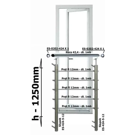 Balustrady francuskie