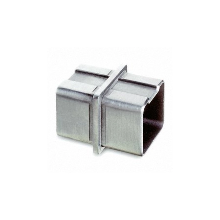 Łącznik profila 40x40 x 2 mm, stal nierdzewna AISI 304, Poler