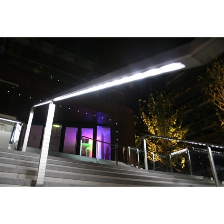 Pochwyt- poręcz podświetlana LED ES-LIGHT-4600-300-1250, dł. 125 cm, 60x40mm, stal nierdzewna, 48 pkt świetlne