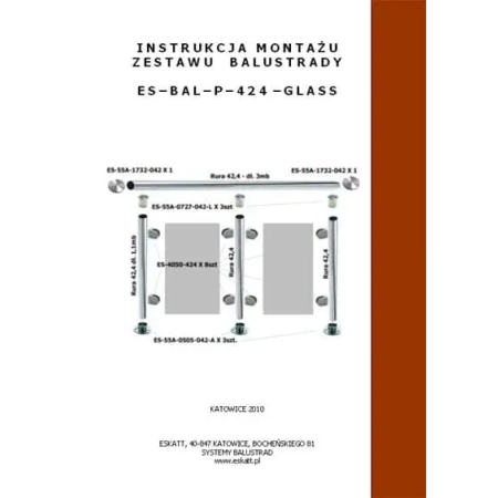 Instrukcja montażu balustrady na schody