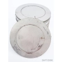 Wąska maskownica do słupka 42,4mm z blachy 1,5mm