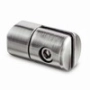 Uchwyt do blachy gr. od 1,5 do 4 mm Ø33,7 mm, mały, Satyna