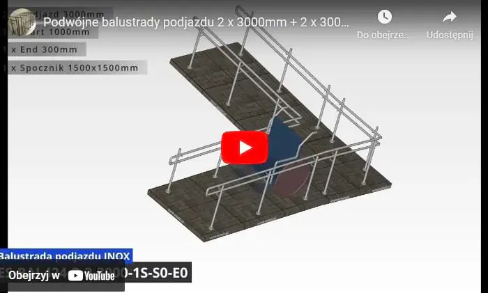Poręcze dla osób z dysfunkcjonościami