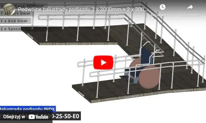 Balustrady dla wózków