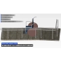 Barierka do podjazdu 3mb + wypłąszczenie 300mm + zakręt  podest 1,5 x 1,5 dodatkowo wypłaszczenie 300mm