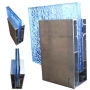 Profil do balustrady/ zabudowy szklanej, boczny, aluminiowy , szkło hartowane, klejone VSG/ESG 8.8.4, mocowanie boczne do podłoża, 1 mb