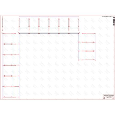 ES GLASS PANEL 3 boki dł. 6010 mm 5649 mm 2513 mm wys.1100 mm