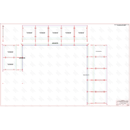 ES GLASS PANEL 3 boki dł. 1996 mm 5168 mm 4651 mm wys.1100 mm