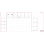 ES GLASS PANEL 3 boki dł. 3669 mm 7070 mm 3477 mm wys.1100 mm