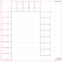 ES GLASS PANEL 3 boki dł. 7607 mm 4626 mm 6957 mm wys.1100 mm