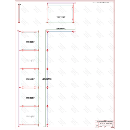 ES GLASS PANEL 2 boki dł. 5130 mm 1454 mm wys.1100 mm