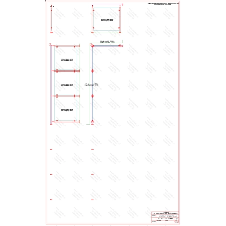 ES GLASS PANEL 2 boki dł. 2887 mm 1061 mm wys.1100 mm