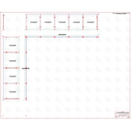 ES GLASS PANEL 2 boki dł. 4249 mm 4886 mm wys.1100 mm