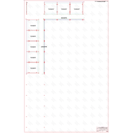 ES GLASS PANEL 2 boki dł. 4687 mm 3401 mm wys.1100 mm
