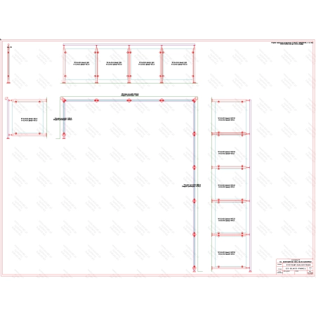 ES GLASS PANEL 3 boki dł. 1001 mm 3676 mm 4712 mm wys.1100 mm