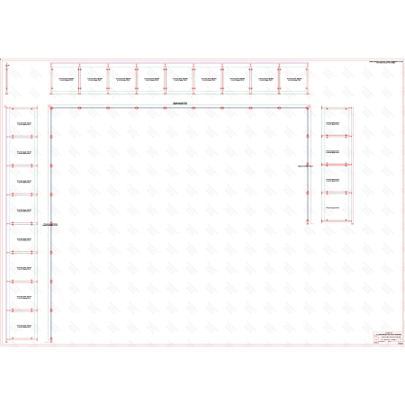 ES GLASS PANEL 3 boki dł. 8115 mm 8980 mm 3994 mm wys.1100 mm