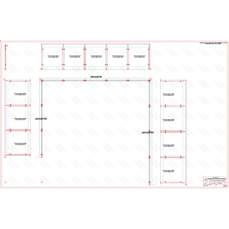 ES GLASS PANEL 3 boki dł. 3231 mm 4641 mm 4411 mm wys.1100 mm