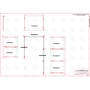 ES GLASS PANEL 3 boki dł. 1501 mm 1442 mm 2681 mm wys.1100 mm