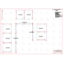 ES GLASS PANEL 3 boki dł. 3205 mm 1881 mm 1854 mm wys.1100 mm