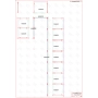ES GLASS PANEL 3 boki dł. 1936 mm 1336 mm 7356 mm wys.1100 mm