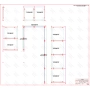 ES GLASS PANEL 3 boki dł. 1768 mm 1607 mm 4213 mm wys.1100 mm