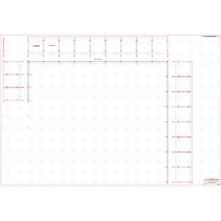 ES GLASS PANEL 3 boki dł. 2515 mm 8920 mm 7706 mm wys.1100 mm