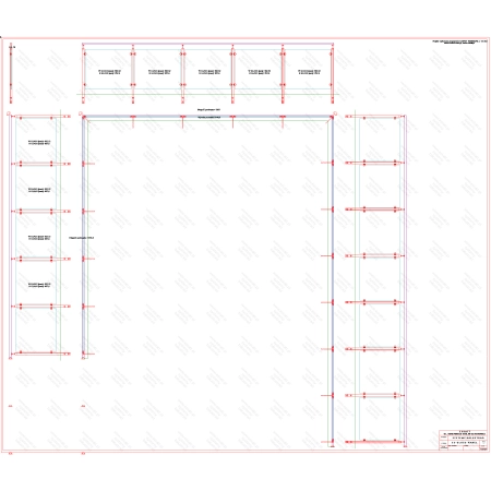 ES GLASS PANEL 3 boki dł. 5135 mm 5387 mm 7022 mm wys.1100 mm