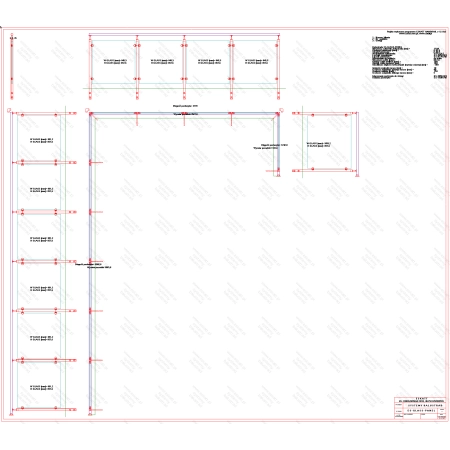 ES GLASS PANEL 3 boki dł. 5908 mm 3770 mm 1184 mm wys.1100 mm