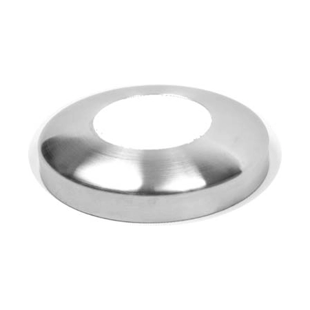 Rozeta maskująca wew. Ø49 mm; zew. Ø95 mm, stal nierdzewna 304, Poler