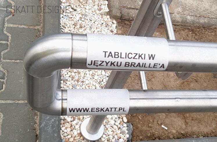 Tabliczki dla niewidomych