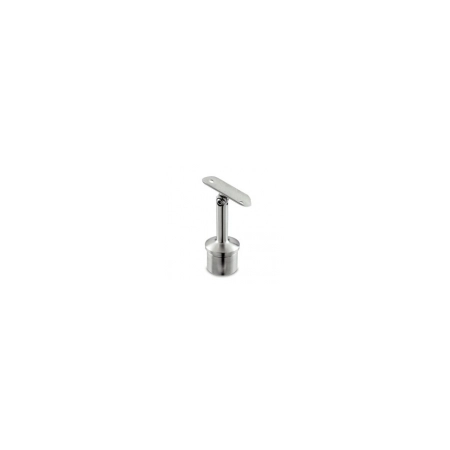 Mocowanie pochwytu Ø33,7 mm do słupka Ø33,7 x2 mm; Satyna