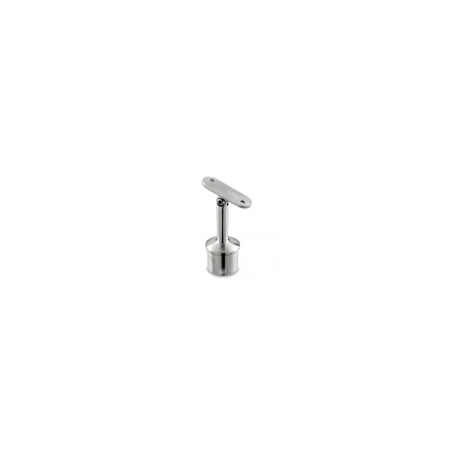 Mocowanie pochwytu na Profil do słupka Ø48,3 x2 mm; Satyna